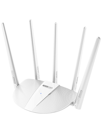 Маршрутизатор TOTOLINK Двухдиапазонный AC1200, 802.11ac MU-MIMO Wave2, 3 порта Fast Ethernet (1xWAN+2xLAN), 5 антенн 5dBi A810R A810R