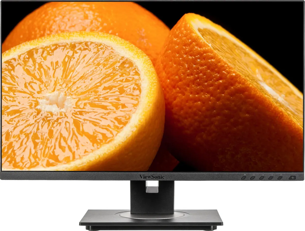 Монитор ViewSonic  23.8" VG2455 черный IPS LED 16:9 HDMI M/M матовая HAS Pivot 250cd 178гр/178гр 1920x1080 60Hz VGA DP FHD USB VG2455 + E/P VG2455 + E/P