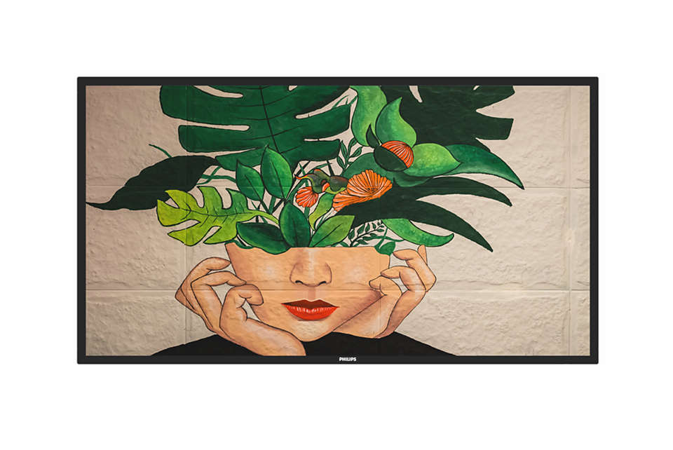 Профессиональная панель Philips 75BDL4510D/00 LED 3840х2160,1200:1,500кд/м2, проходной DP,HDMI,OPS 75BDL4510D/00 75BDL4510D/00