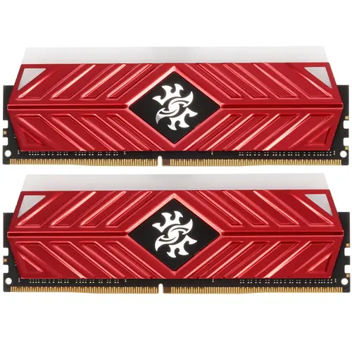 Модуль памяти ADATA 32GB DDR4 3200 DIMM XPG SPECTRIX D41 RGB Red Gaming Memory Non-ECC, CL16, 1.35V, 1024x8, Kit (2x16GB), RTL (775074) AX4U3200316G16A-DR41 AX4U3200316G16A-DR41