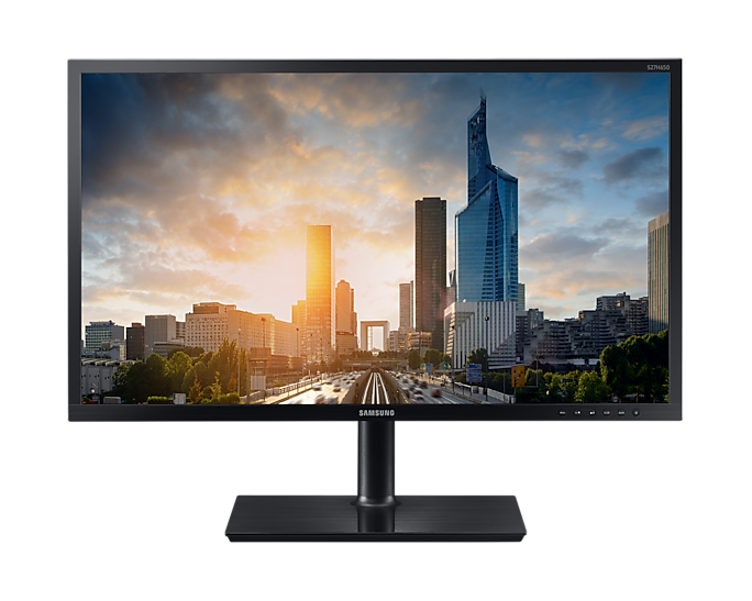 Монитор Samsung 27"  S27H650FDI Black (PLS, 1920x1080, D-sub+HDMI+DP, 5 ms, 178°/178°, 250 cd/m, 1000:1, Pivot) LS27H650FDIXCI LS27H650FDIXCI