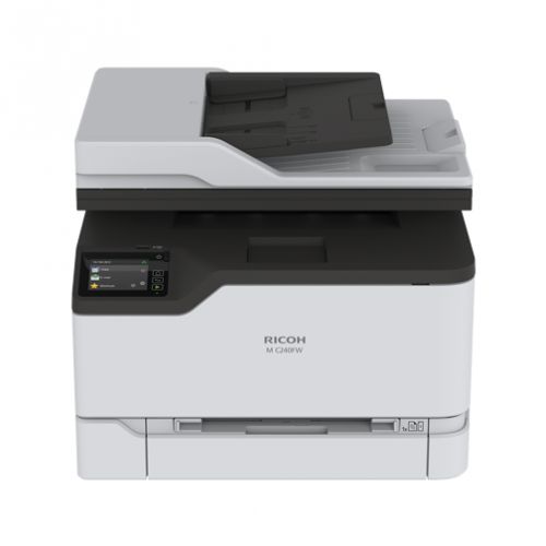 МФУ Ricoh M C240FW цветной, лазерный, А4, 24 стр/мин, факс, принтер, сканер, копир, Wi-Fi, дуплекс, сеть, картридж 408430 408430