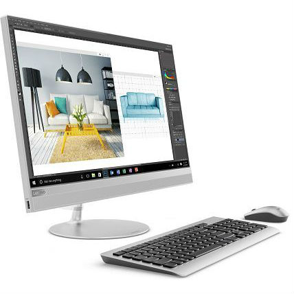 Моноблок Lenovo IdeaCentre AIO 520-24ICB   23.8"(1920x1080)/Intel Core i7 8700T(2.4Ghz)/8192Mb/1000+128SSDGb/DVDrw/Ext:AMD Radeon 530(2048Mb)/BT/WiFi/war 1y/6. F0DJ00L0RK F0DJ00L0RK