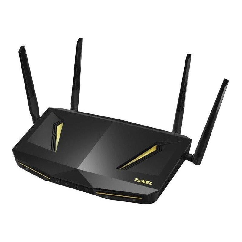 Двухдиапазонная система ZYXEL Wi-Fi Armor Z2, AC2600, AC Wave 2, MU-MIMO, 802.11a/b/g/n/ac (800+1733 Мбит/с), 1xWAN GE, 4xLAN GE NBG6817-EU0101F NBG6817-EU0101F
