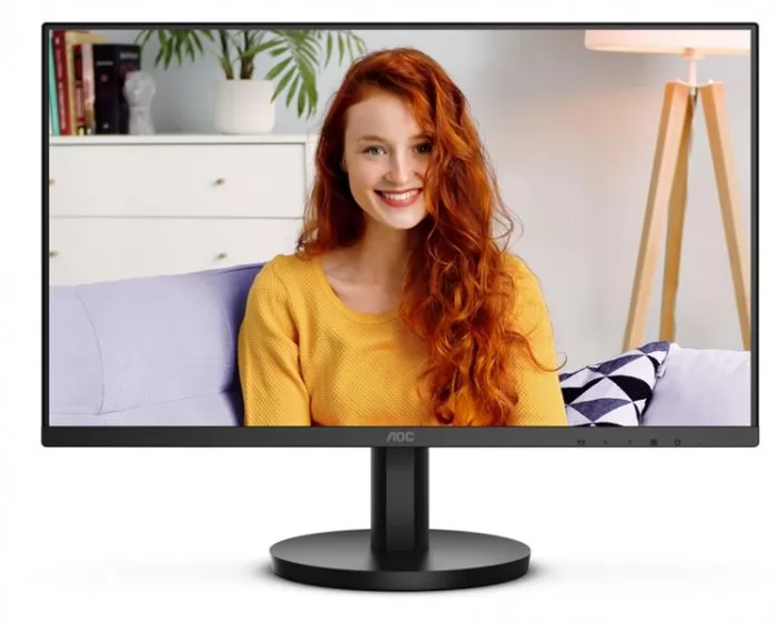 Монитор AOC 24B3HMA2 23.8" 1920x1080 WLED, 16:9, VA, 250cd, 4000:1, 20M:1, 4ms, 178/178, VGA, HDMI, 100Hz, Speakers, Tilt, Внут, VESA, Black, 3y 24B3HMA2 24B3HMA2