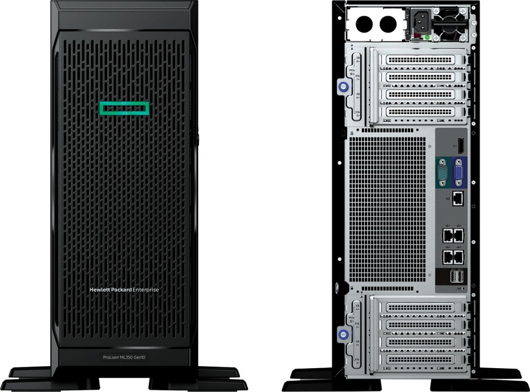 Сервер HPE ProLiant ML350 Gen10 1x3106 1x16Gb LFF SAS/SATA S100i 1x500W 877620-421 877620-421