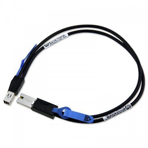 Кабель HPE SAS 1xSFF-8644(MiniSAS) HD To 1xSFF-8088(miniSAS) 0.5m External Mini SAS High Density to Mini SAS Cable 691971-B21 691971-B21