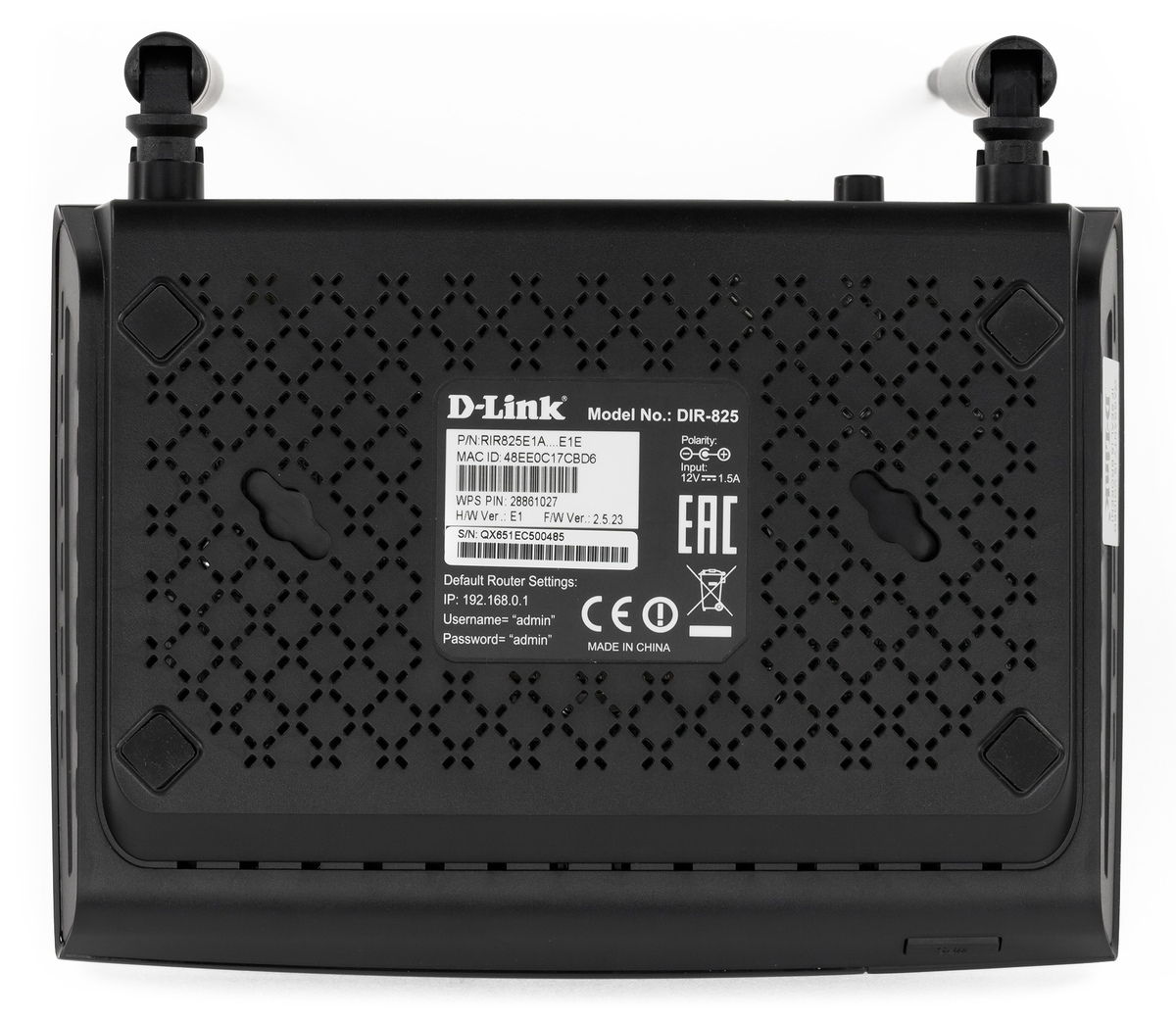 БУ Беспроводной  гигабитный маршрутизатор D-Link DIR-825/AC/G1 3G/CDMA/LTE и USB-портом БУ DIR-825/AC/G1 #6