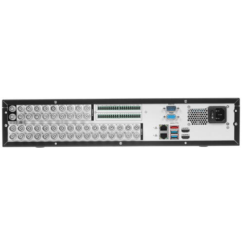 HDCVI-видеорегистратор Dahua DH-XVR5832S-X 32-канальный AHD, TVI, IP, CVBS; отображение: до 5Мп; запись: до 5M-N@10к/с, 1080N@25к/с; DH-XVR5832S-X DH-XVR5832S-X