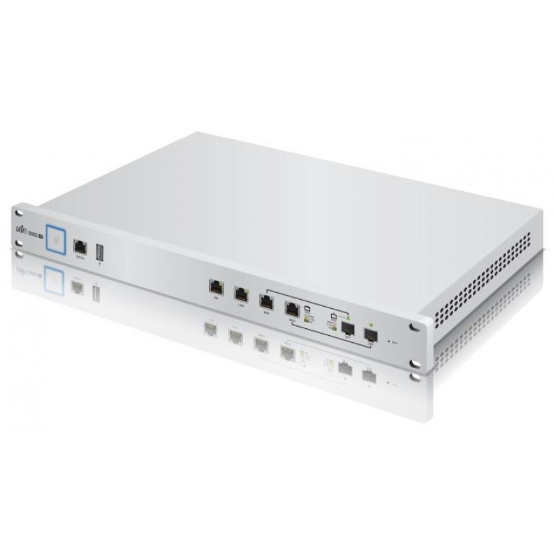 Шлюз Ubiquiti 10/100/1000T 2PORT 2 COMBO SFP USG-PRO-4 USG-PRO-4 USG-PRO-4