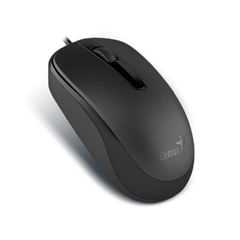 Мышь Genius Mouse DX-120, Optical, USB, 1000dpi, Black, подходит под обе руки 31010010400 31010010400