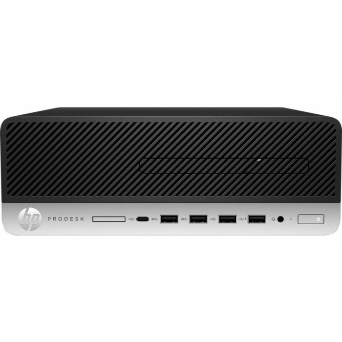 Компьютер HP ProDesk 405 G4 SFF Ryzen 5 PRO 2400G (3.6)/16Gb/SSD512Gb/Vega 11/DVDRW/CR/Windows 10 Professional 64/GbitEth/180W/клавиатура/мышь/черный 9UG14EA 9UG14EA