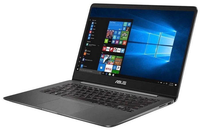 Ноутбук Asus Zenbook UX430UA-GV282R grey 14" FHD i7-8550U/16Gb/512Gb SSD/W10Pro 90NB0EC1-M07500 90NB0EC1-M07500
