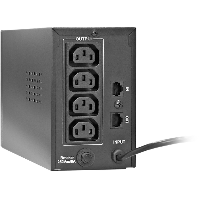 Источник бесперебойного питания Exegate Power Back BNB-450 450VA/240W, LED, AVR,4*IEC-C13, RJ45/11 EP285537RUS EP285537RUS