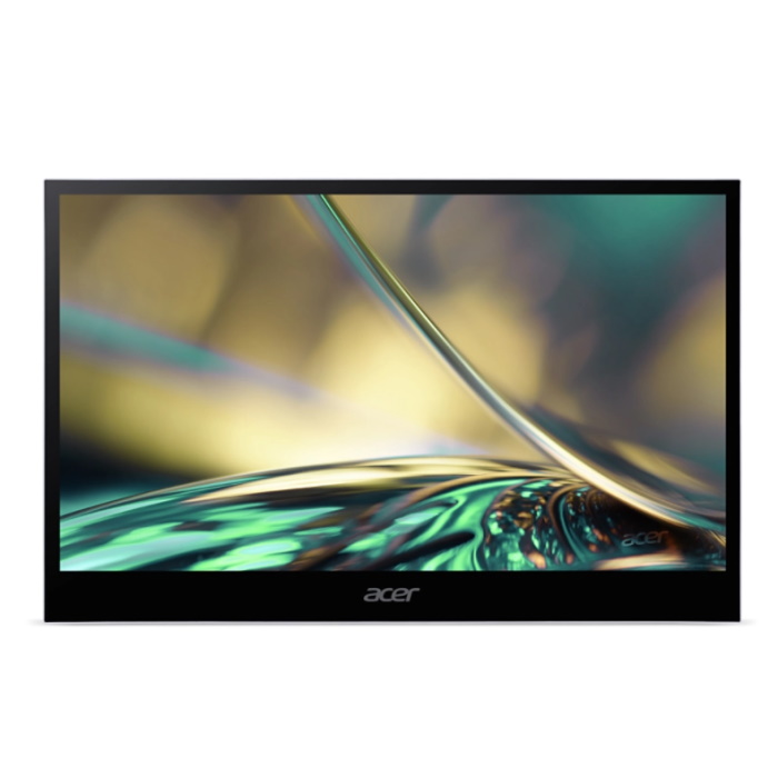 Монитор Acer 15,6'' PM168QKTsmiuu OLED UltraThin Silver 10 point MultiTouch, 16:9, OLED, 3840x2160, 1ms, 400cd, 60Hz, 1xMiniHDMI + 2xType-C(20W), 1Wx2, HDR 400, Delta E<2 UM.ZP8EE.001 UM.ZP8EE.001