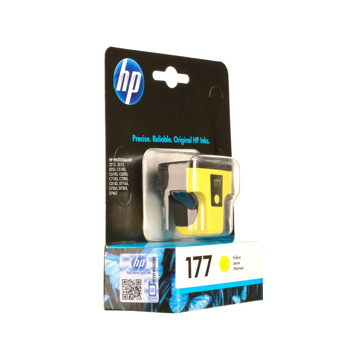 Картридж HP C8773HE №177 Yellow для 3213/3313/8253 (C8773HE) C8773HE #1