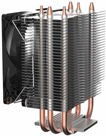 Вентилятор DEEPCOOL Soc-FM2+/AM2+/AM3+/AM4/1150/1151/1155/ 4-pin 18-21dB Al+Cu 130W 435gr LED GAMMAXX300FURY GAMMAXX300FURY