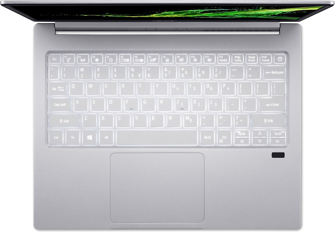 Ультрабук Acer Swift 3 SF313-52-32UH Core i3 1005G1/8Gb/SSD256Gb/Intel UHD Graphics/13.5"/IPS/QHD (2256x1504)/Eshell/silver/WiFi/BT/Cam NX.HQWER.003 NX.HQWER.003