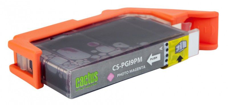 Картридж Cactus струйный CS-PGI9PM фото пурпурный для Canon Pixma PRO9000 MarkII/PRO9500 (13.4мл) CS-PGI9PM CS-PGI9PM