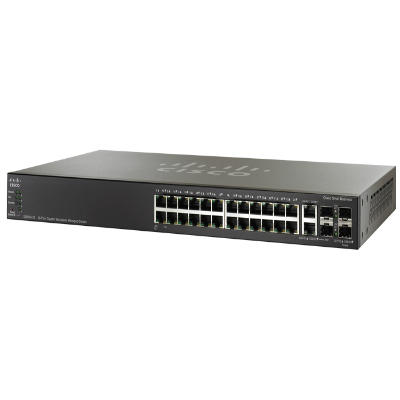 Коммутатор Cisco SB SG500-28MPP-K9-G5 28-port Gigabit Max PoE+ Stackable Managed Switc SG500-28MPP-K9-G5 SG500-28MPP-K9-G5