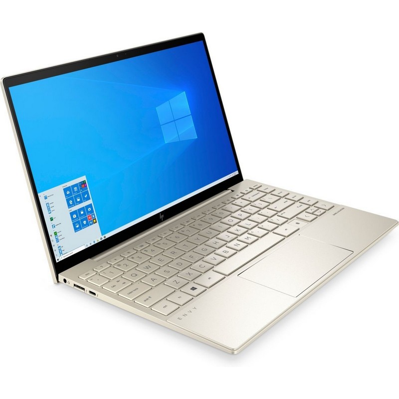Ноутбук HP Envy 13-ba1042ur 13.3"(1920x1080 IPS)/Intel Core i5 1135G7(2.4Ghz)/16384Mb/512PCISSDGb/noDVD/Int:Intel Iris Xe /Cam/BT/WiFi/51WHr/war 1y/Pale Gold/W10 + Fingerprint reader 4Z2M9EA 4Z2M9EA