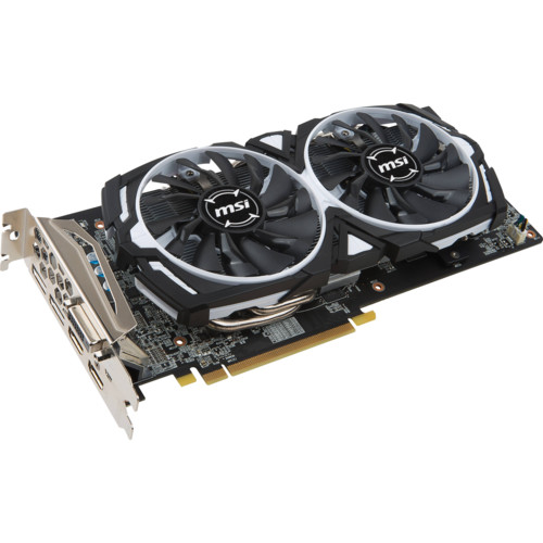 Видеокарта MSI Radeon RX 570 ARMOR 8G OC PCI-E, 8ГБ, GDDR5, DVI, HDMI, 3xDP, 256-бит, OverClock Edition RX 570 ARMOR 8G OC RX 570 ARMOR 8G OC