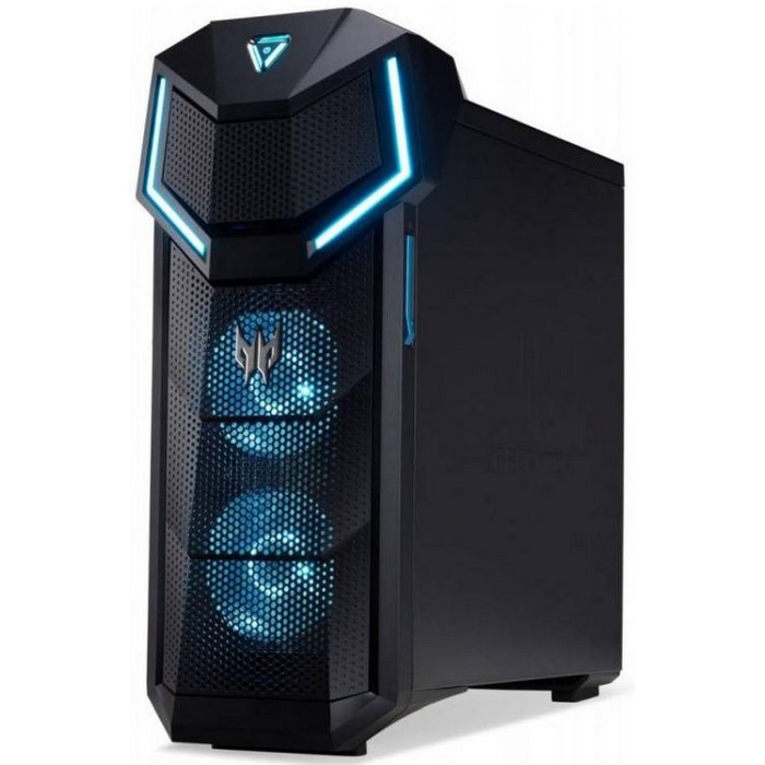 Персональный компьютер Acer Predator PO5-610 i5 8600K (3.6)/32Gb/3Tb 7.2k/SSD256Gb/RTX2080 8Gb/DVDRW/Windows 10 Home/GbitEth/WiF DG.E0SER.008 DG.E0SER.008