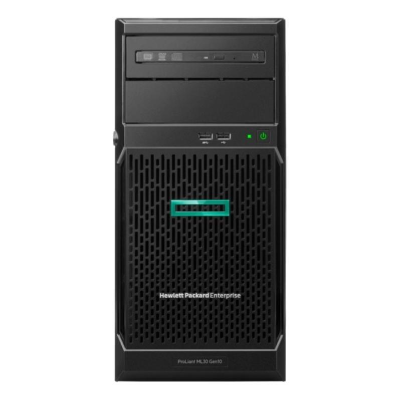 Сервер HPE ProLiantML30Gen10E-2124NHPTower(4U) Xeon4C3.3GHz(8MB) 1x8GB noHDD(4)LFF  iLOstd  2x1Gb1x350W P06781-425 P06781-425