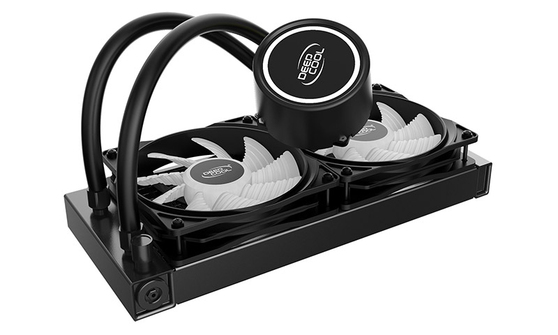Вентилятор DEEPCOOL GAMMAXX L240T Soc-FM2+/AM2+/AM3+/AM4/1150/1151/1155/2011/ 4-pin 18-30dB Al 200W 1238gr LED GAMMAXXL240TWHITE GAMMAXXL240TWHITE