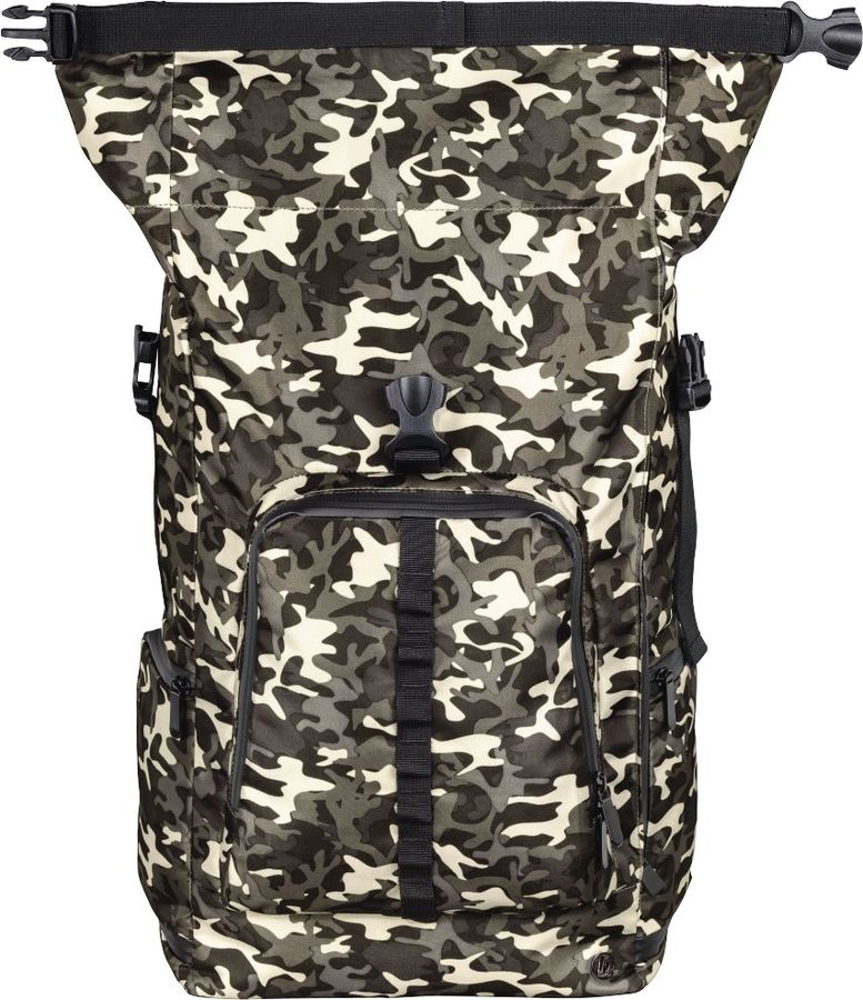 Рюкзак Hama для ноутбука 15.6" Roll-Top камуфляж/коричневый нейлон 00101819 00101819