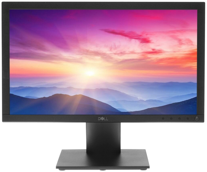 Монитор Dell 18.5" E1920H LCD BK/BK (TN; 16:9; 200 cd/m2;  600:1; 5ms; 1366x768; 65/90; VGA; DP; Tilt) 1920-0667 1920-0667
