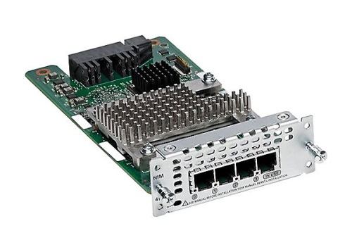 Модуль Cisco 4-port Network Interface Module - FXS (Universal) (NIM-4FXS) NIM-4FXS