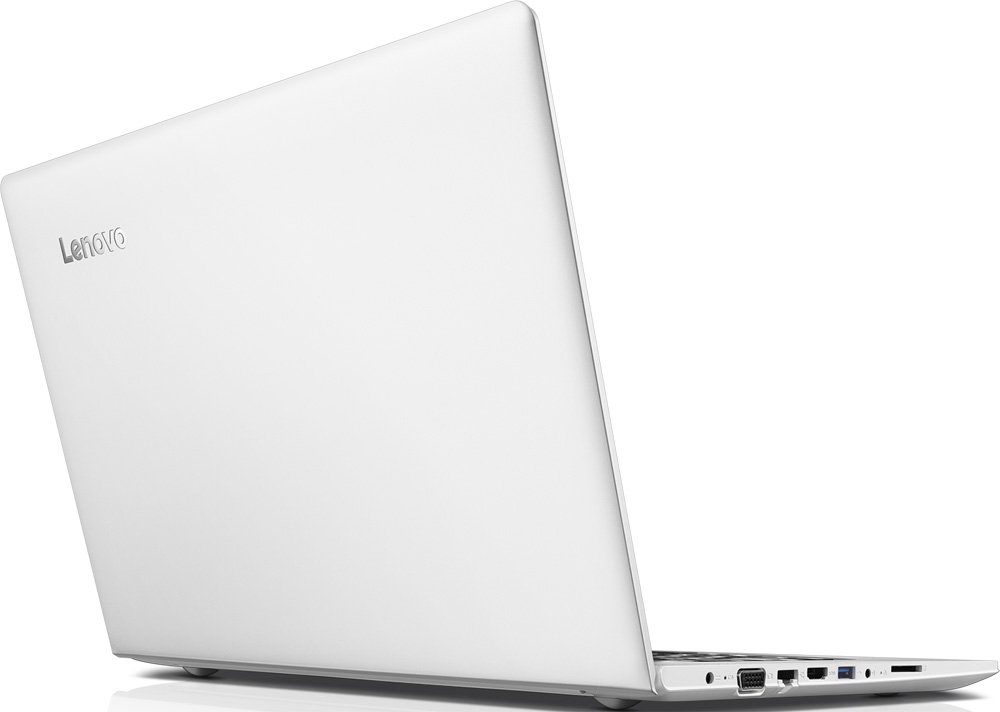 Ноутбук Lenovo IdeaPad 510-15 (80SV0047RK) 510-15IKB, 15.6" FHD IPS , i7-7500U (2.7GHz), 8GB (4+4), 1TB, nVidia GeForce G940MX 4GB, WiFi, BT, WebCam, Win 10, White 80SV0047RK