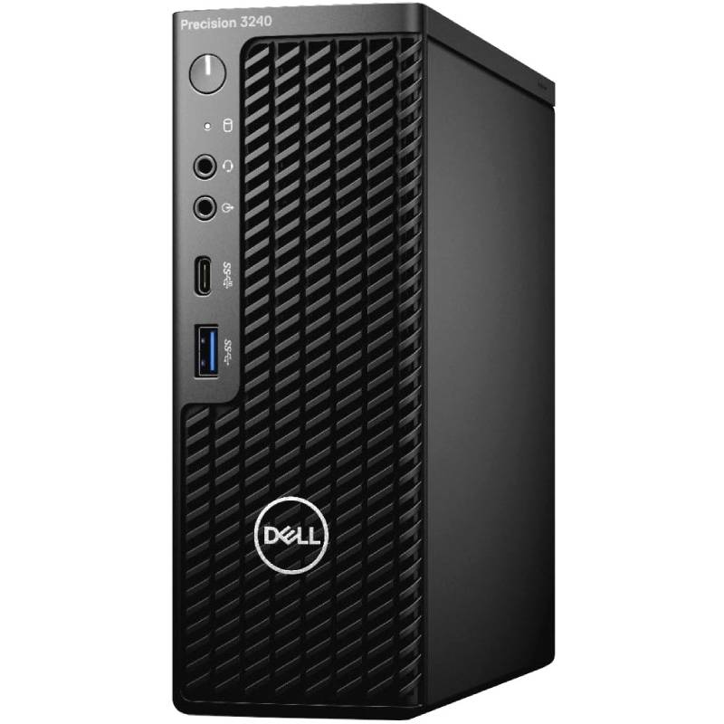 Персональный компьютер Dell Precision T3240 Intel Core i7 10700(2.9Ghz)/8GB/SSD 256GB/nVidia Quadro T600(4GB)/WiFi/BT/3y NBD/1.71kg/black/k+m/W10Pro/TPM 3240-8247 3240-8247
