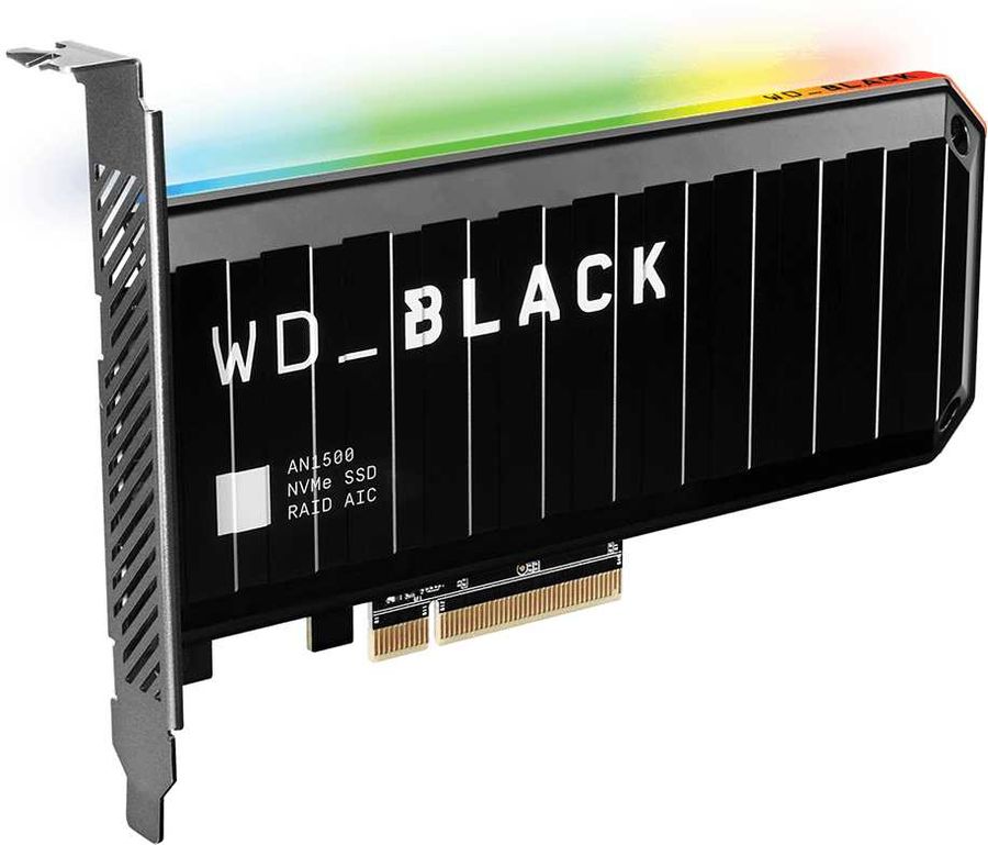Твердотельный накопитель WD PCI-E x8 1Tb WDS100T1X0L Black AN1500 PCI-E AIC (add-in-card) WDS100T1X0L WDS100T1X0L