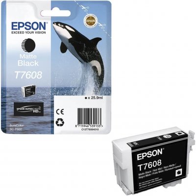Картридж Epson T7608 черный матовый для SC-P600 C13T76084010 C13T76084010 #1