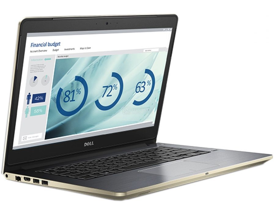 Ноутбук Dell Vostro 5459 14" Core i3 6100U 4Gb 500Gb Intel HD Graphics 520 HD (1366x768) Win10 Home 5459-5063 5459-5063 #1