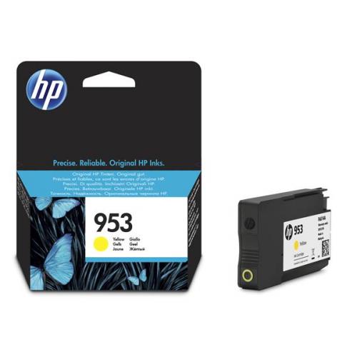 Картридж струйный HP 953 желтый для HP OJP 8710/8715/8720/8730/8210/8725 (700стр.) F6U14AE F6U14AE