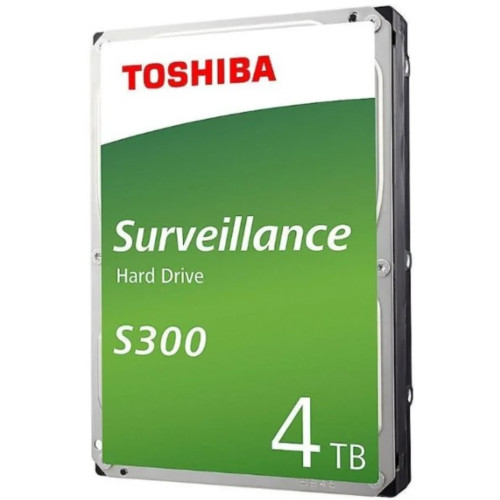 Жёсткий диск Toshiba SATA3 4Tb Surveillance S300 (SMR) 5400 128Mb  HDWT740UZSVA HDWT740UZSVA