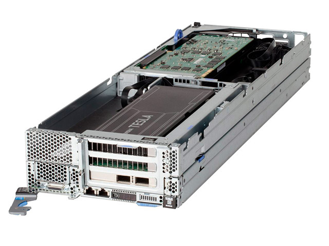 Blade-сервер Lenovo NeXtScale nx360 M5, 2x Xeon 12C E5-2680v3 120W 2.5GHz/2133MHz/30MB, 2x16GB, O/Bay SS, 2.5in SAS/SATA 546562G 546562G