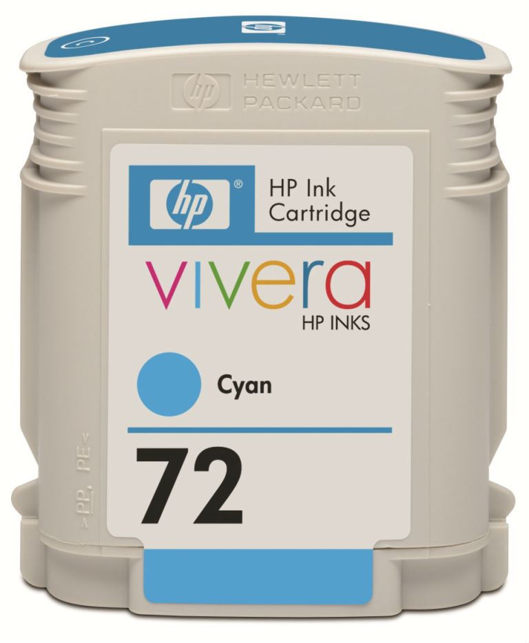 Картридж струйный HP №72 голубой для HP DJ T610/T1100 (69мл) C9398A C9398A