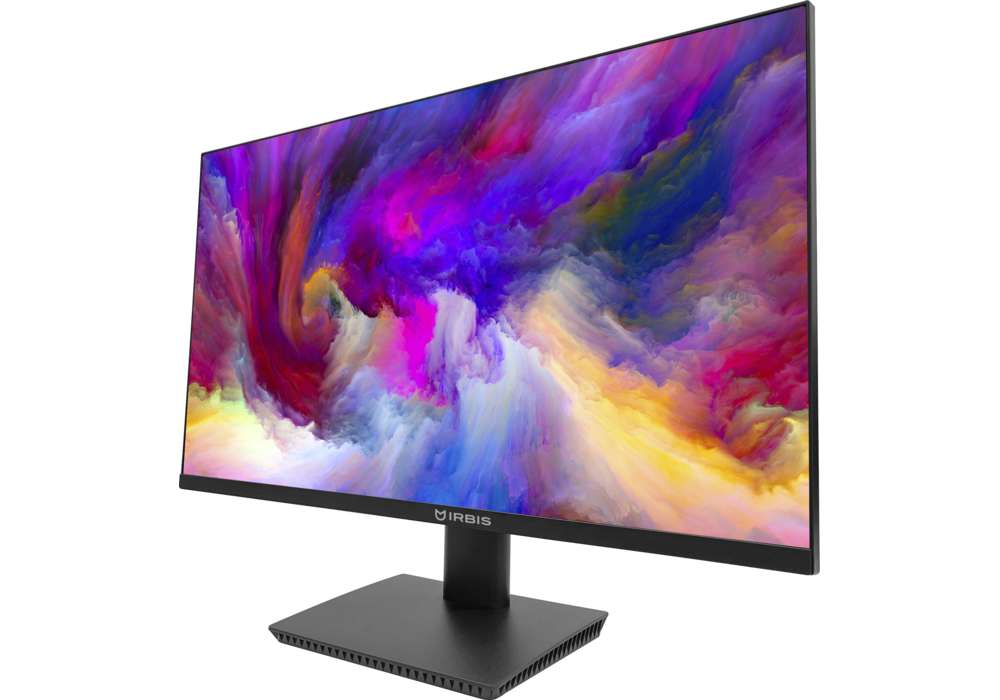Монитор IRBIS VIEWORLD 23.8'' LED Monitor 1920x1080, 16:9, VA, 250 cd/m2, 3000:1, 5ms, 178°/178°, VGA, HDMI, USB-C, Audio output, Pjack, 75Hz, Tilt, Speakers, внешн. бп, VESA 100x100, Black IMVW24F_U IMVW24F_U #3