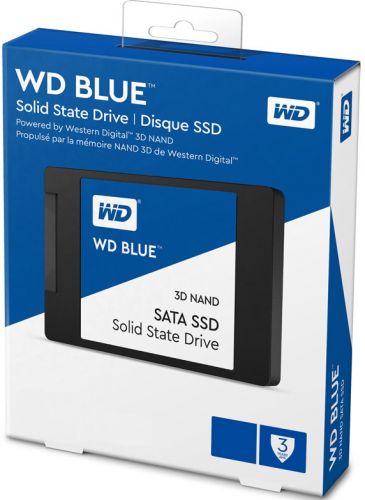 Твердотельный накопитель WD Blue Original SSD SATA III 1Tb 2.5" WDS100T2B0A WDS100T2B0A