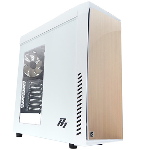 Корпус Zalman R1, ATX Midi Tower, без БП, 192(Ш) x 465(В) x 430(Г) мм, белый, ATX/ Micro ATX/ MINI-ITX, совместим с видеокартами до 360мм, отсеки 5.25х2, 3.5х4, 2.5х1, USB 2.0x2, USB 3.0x1 R1 WHITE R1 WHITE