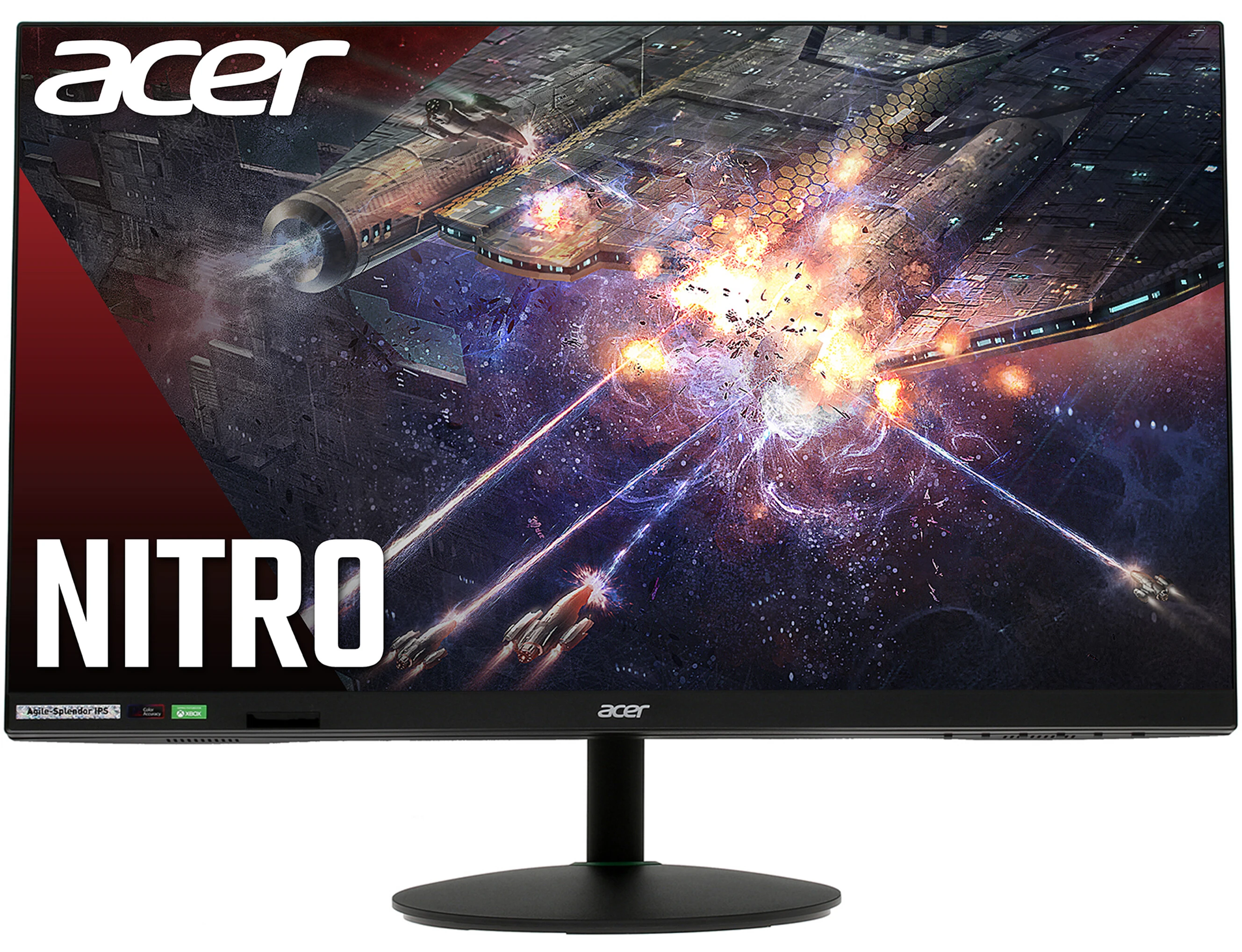 Монитор Acer 31.5" UM.JX2EE.V13 Black регулировка по высоте (IPS, 3840х2160, 144Hz, 1ms, 178°/178°,400 cd/m, Nitro XV322QKKVbmiiphuzx Nitro XV322QKKVbmiiphuzx