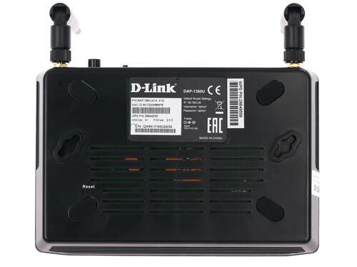 Точка доступа D-Link Wireless N300 Access Point DAP-1360U/A1A DAP-1360U/A1A