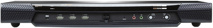 KVM переключатель ATEN 5>16 портов PS/2;USB;SUN;RS232, без доп. модулей KN4116VA-AX-G KN4116VA-AX-G