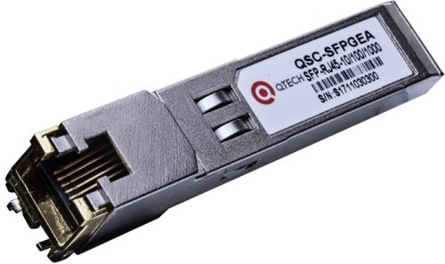 Модуль Qtech  Copper SFP , 100m, 10/100/1000Мбит/c, RJ45, AN QSC-SFPGEA QSC-SFPGEA