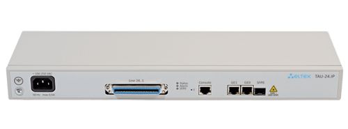 VoIP-шлюз Eltex  24хFXS, 2хRJ45-10/100/1000, SIP/H.323, 1U, AC 220V TAU-24.IP-AC-S TAU-24.IP-AC-S