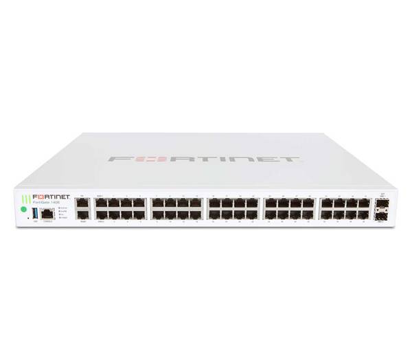 Межсетевой экран Fortinet FortiGate-140E-POE 40 x GE RJ45 (including 24 x RJ45 GE POE/POE+ ports, 14 x switch ports, 1 x MGMT port, 1x HA port, 2 x WAN ports), 2 x GE SFP DMZ slots. Max managed FortiAPs (Total / Tunnel) 64 / 32 FG-140E-POE FG-140E-POE